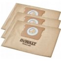 paper bags 3 pcs. capacity 23-38L for DXV, DeWalt vacuum cleaners [AT-DXVA19-4201]