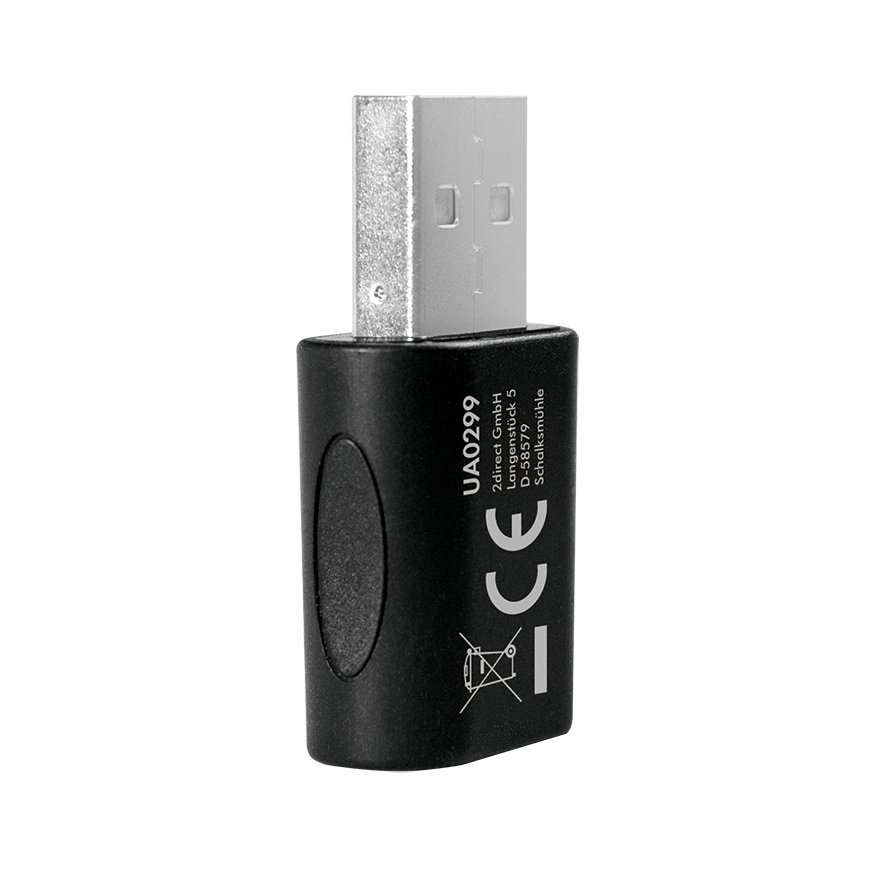 LogiLink UA0299 garso plokštė USB – 2