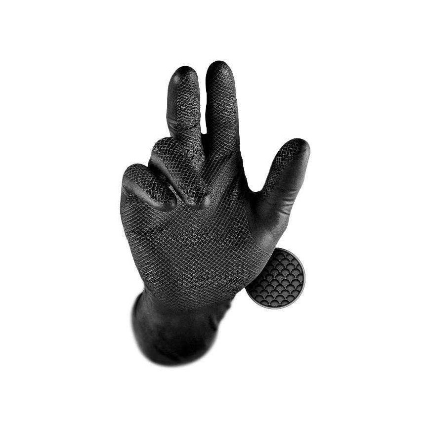 Nenurodyta_V Not specified_V Disposable nitrile gloves