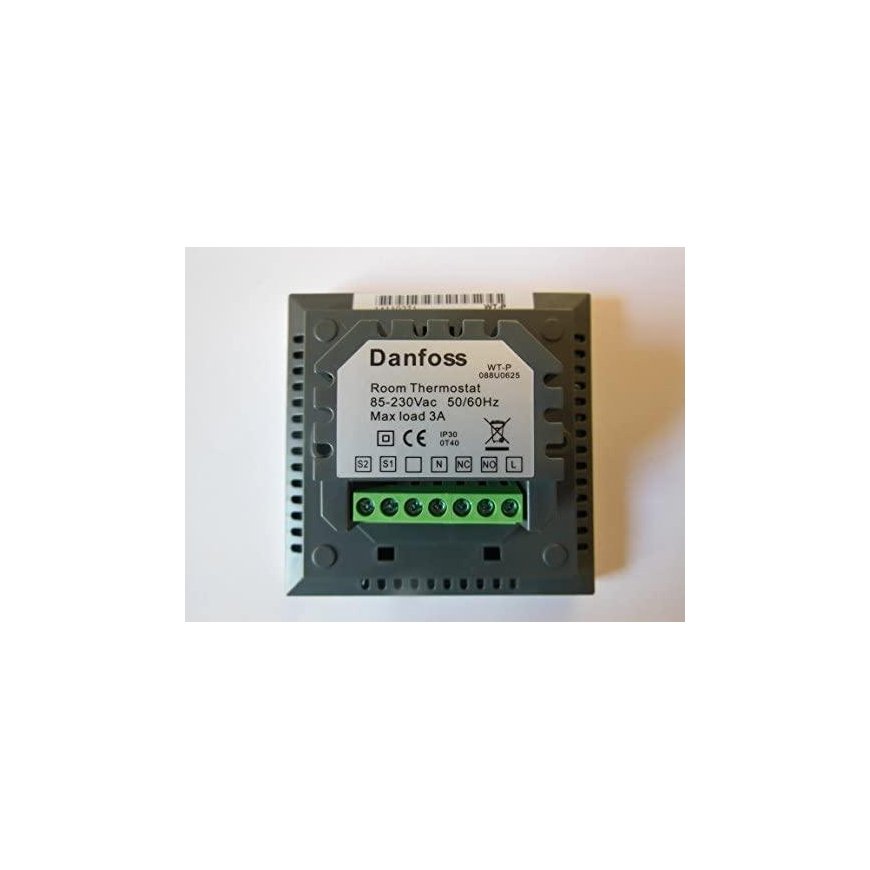 Water-heated floor thermostat Danfoss BasicPlus2, WT-P, programmable – 2