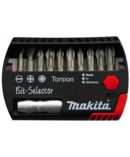 Set of twisting bits MAKITA P-53730