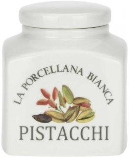 La Porcellana Bianca Pojemnik na pistacje Conserva - Baltas, 500 ml
