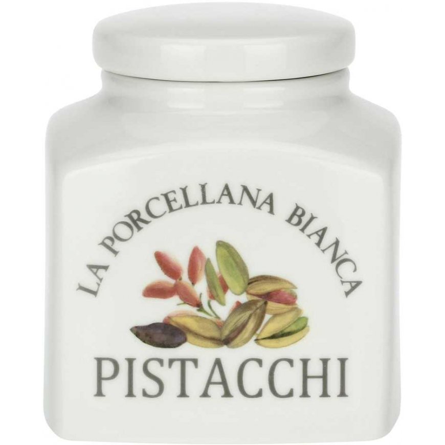 La Porcellana Bianca Pojemnik na pistacje Conserva - White, 500 ml