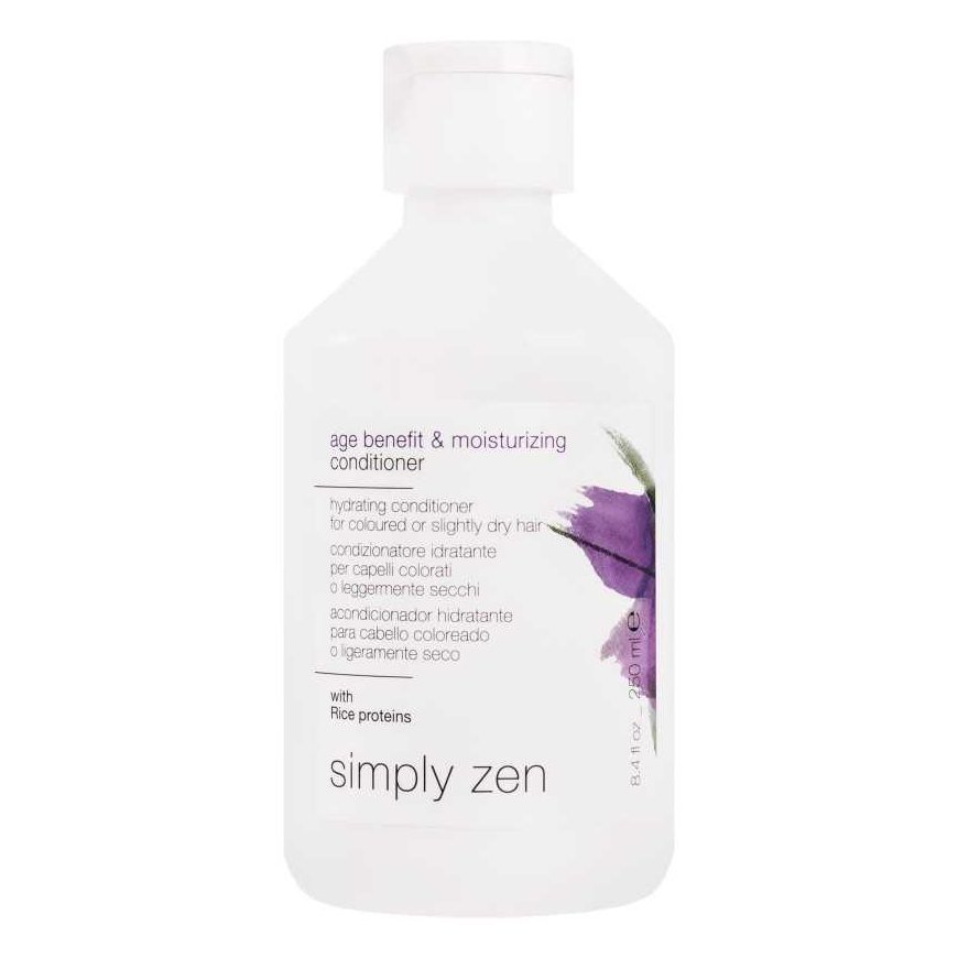 Simply Zen Age Benefit & Moisturizing Conditioner - odżywka do włosów farbowanych, 250ml – 3