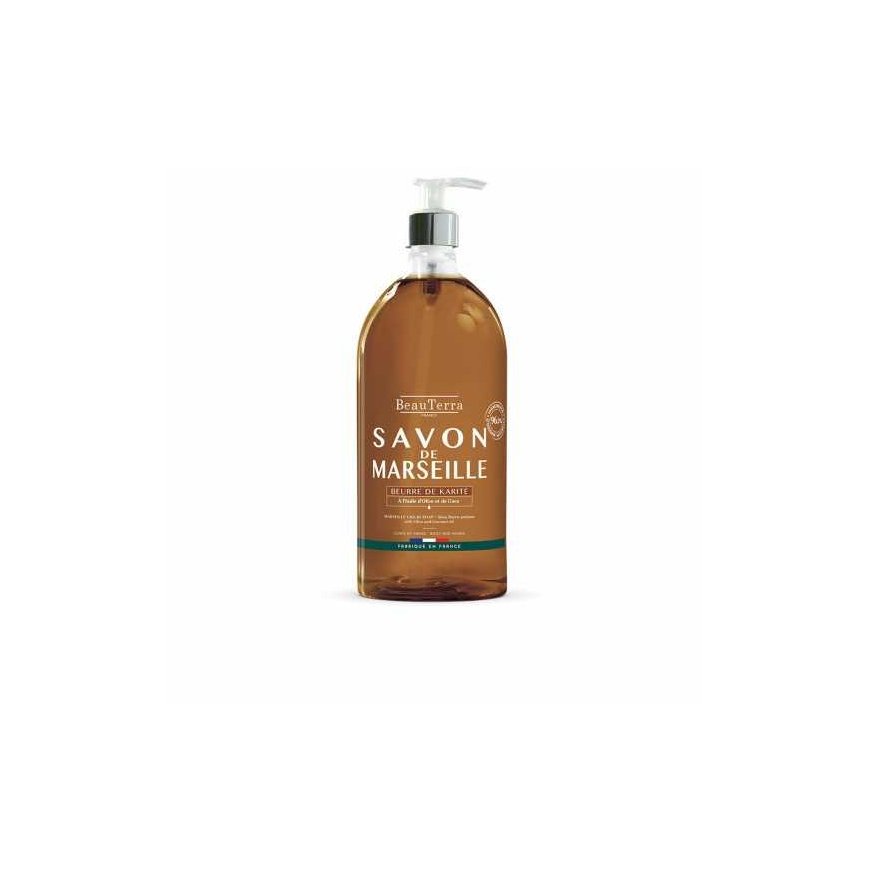 "Beauterra Marseille" taukmedžio sviesto muilas 1000ml – 3