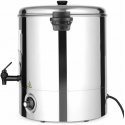 Steel mulled wine water heater 2200W 30L - Hendi 209905