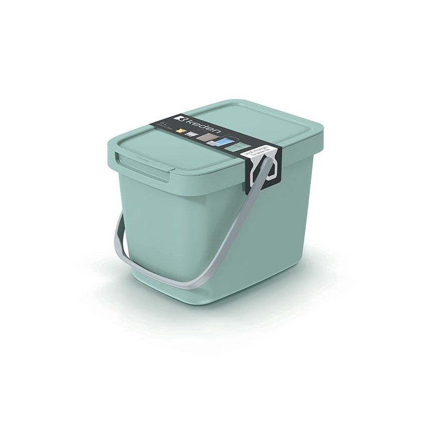 Šiukšliadėžė Prosperplast NHW25-5575C, 25 l l, žalia