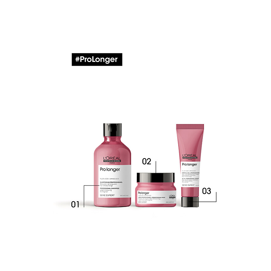 Atkuriamasis plaukų šampūnas ilgiems plaukams L’oreal Professionnel Pro Longer Šampūnas 500ml – 2