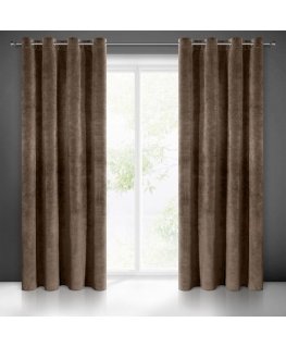 Eurofirany ZAS / VILA / BROWN 140X250 BY 10