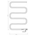 Thema_Lux HAND DRYER EL STEEL BK107-80C Thema_Lux HAND DRYER EL STEEL BK107-80C
