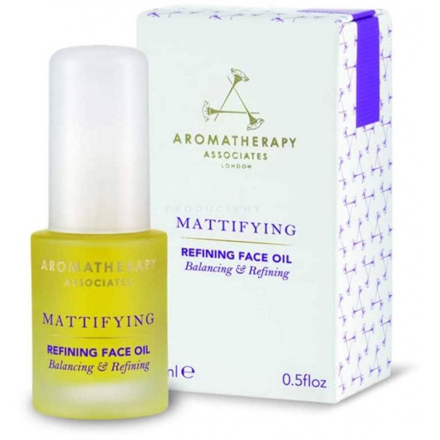 Aromatherapy Associates, Mattifying, Vegan, Rebalancing, Oil, For Face, 15 ml – 2