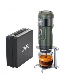Portable Coffee Machine with case HiBREW H4B_GN