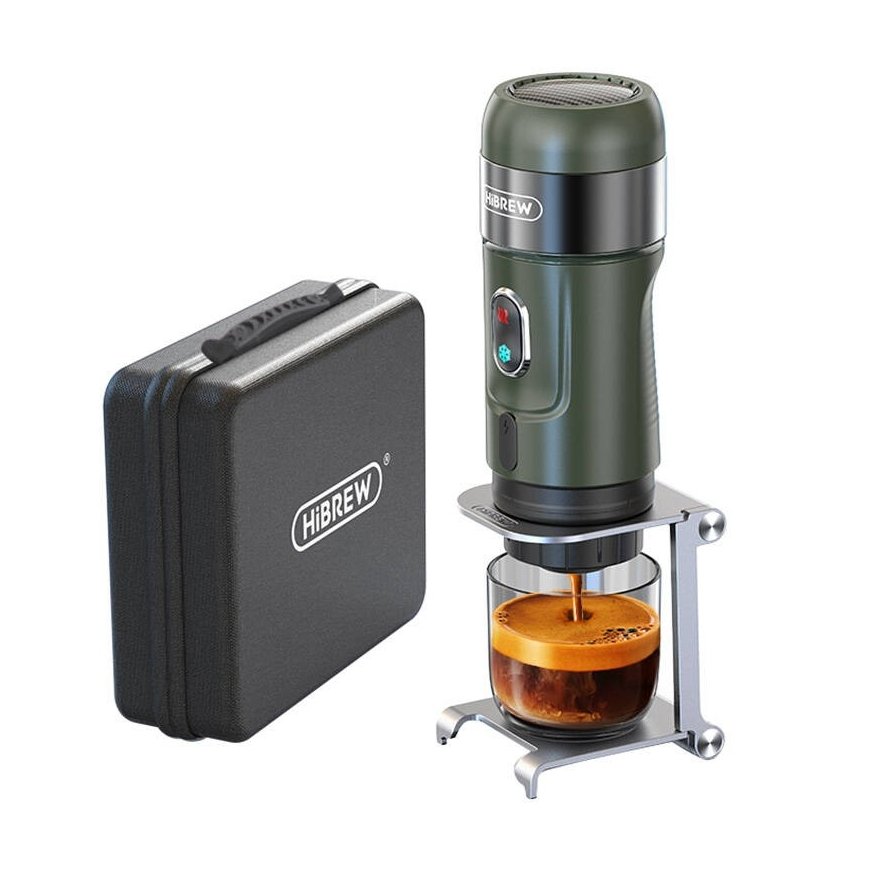 HiBREW Portable Coffee Machine with case