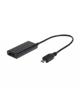 Gembird A-MHL-003 USB графический адаптер Черный