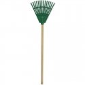 Small rake with handle green 20cm (14 tines) Small rake with handle green 20cm (14 tines)