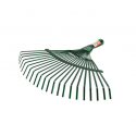 Small rake with handle green 20cm (14 tines) Small rake with handle green 20cm (14 tines)