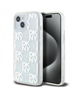 DKNY DKHCP15SLCPEPT iPhone 15 | 14 | 13 6.1" biały|white hardcas