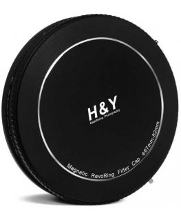 Hampy Set of magnetic aluminum lids for filter holder Revoring H&Y - 37-49 mm