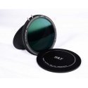 Hampy Set of magnetic aluminum lids for filter holder Revoring H&Y - 37-49 mm