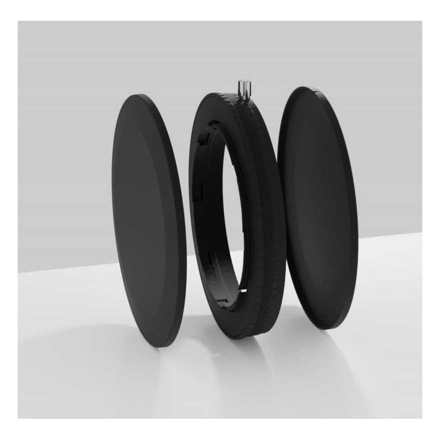 Hampy Set of magnetic aluminum lids for filter holder Revoring H&Y - 37-49 mm – 3