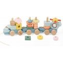 CLASSIC WORLD Montessori Ocean Train Wooden Puzzle CLASSIC WORLD Montessori Ocean Train Wooden Puzzle