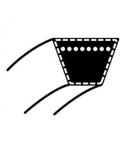 Drive belt for lawn tractors MTD 754-0626