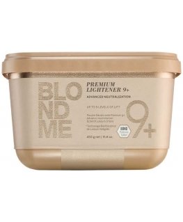 Hair lightening powder Schwarzkopf Blond Me Premium Lightener 9+ 450g