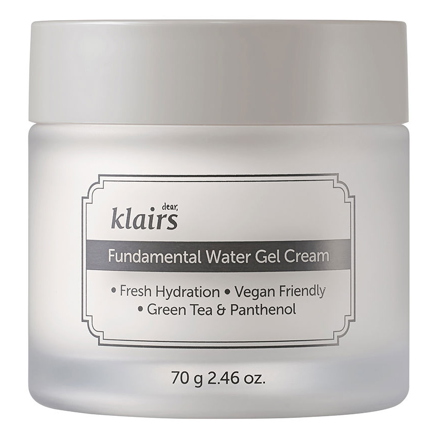 Klairs Fundamental Vanduo Gel Kreminis, 70 g