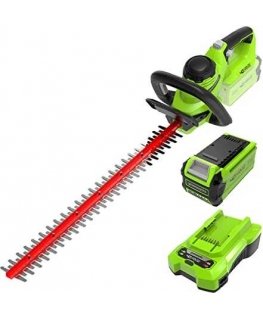 Hedge trimmer Greenworks G40HT61K2 40 V 1x2.0 Ah 61 cm long battery-powered