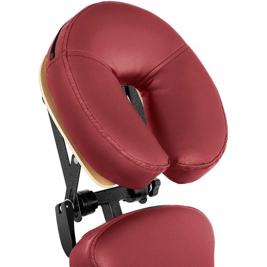 Physa Montpellier Red portable folding tattoo massage chair up to 130 kg red – 4