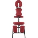 Physa Montpellier Red portable folding tattoo massage chair up to 130 kg red Physa Montpellier Red portable folding tattoo massage chair up to 130 kg red