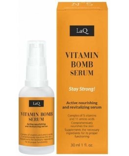 Latech LaQ active nourishing and revitalizing face serum Vitamin Bomb Serum, 30 ml