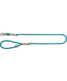 Trixie Be Nordic Leash, Dog, Petrol / Light Petrol / Light Grey, S - M: 1.00m / o 8mm