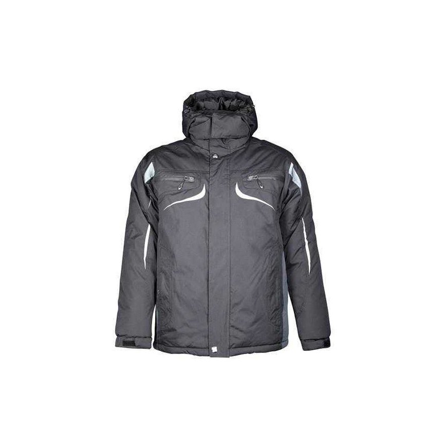 Darbinė striukė Ardon, juoda/pilka, XL dydis