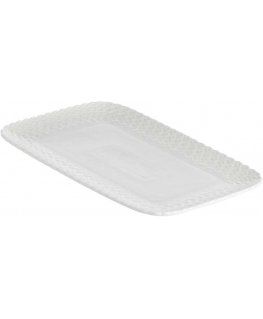 La Porcellana Bianca Taca do serwowania Momenti - White, 27 x 19 cm