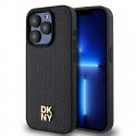 DKNY PU Leather Repeat Pattern Stack Logo MagSafe Case for iPhon DKNY PU Leather Repeat Pattern Stack Logo MagSafe Case for iPhon