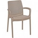 Garden chair Bali Mono grey