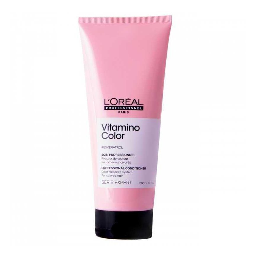 Kondicionierius dažytiems plaukams L‘oreal Professionnel Vitamino Color Conditioner 200ml – 4