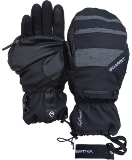 Vallerret Skadi Zipper Mitt LRS: Green, limited edition, M