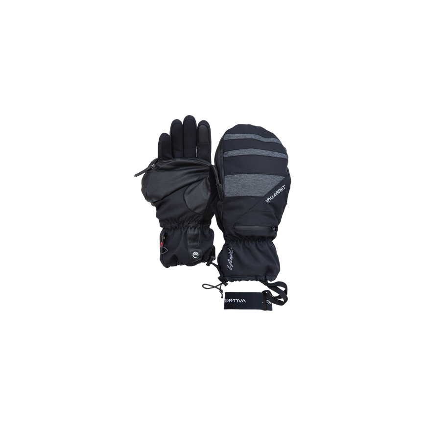 Vallerret Skadi Zipper Mitt LRS: Green