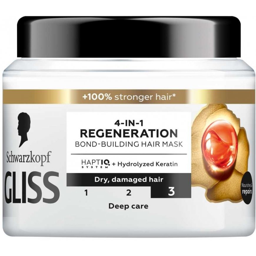 Gliss 4-in-1 Regeneration regenerating mask 400ml