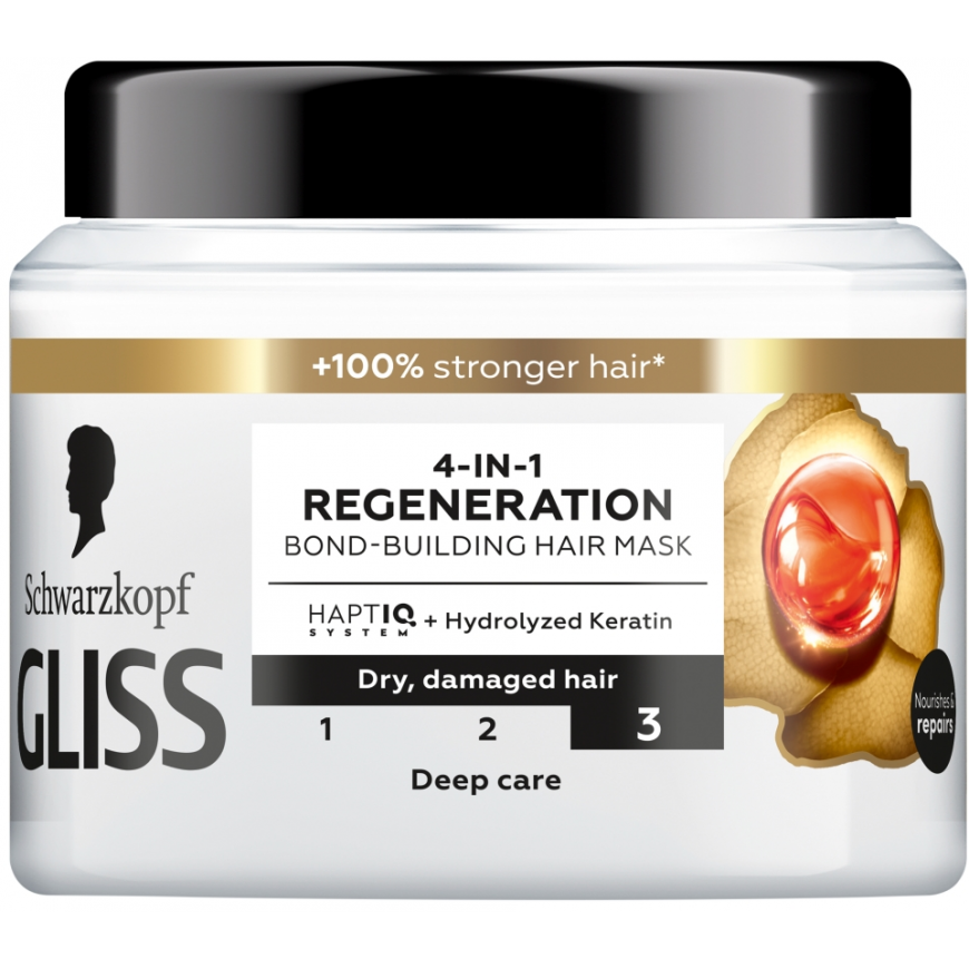 Gliss 4-in-1 Regeneration regenerująca maska 400ml – 2