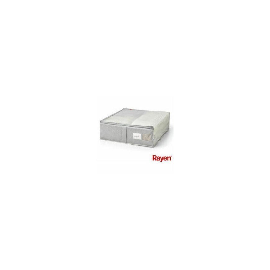 Premium grey blanket box 65x55x20cm