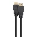 Deltaco HU-20 HDMI-kaapeli 2 m HDMI-tyyppi A (vakio) musta