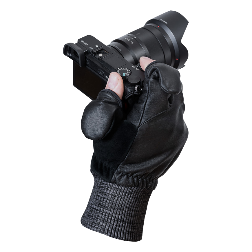 Vallerret Hatchet Leather Photography Glove Juodas XS – 3
