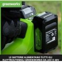 Accessory set Greenworks GSK24B4X 24 V 2x4.0 Ah + charger Accessory set Greenworks GSK24B4X 24 V 2x4.0 Ah + charger