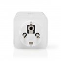 Nedis WIFIP121EWT smart plug 3680 W Home, Office White