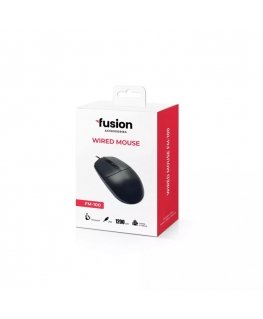 Fusion FM-100 optical mouse | 1200 dpi | black