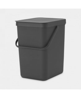 Brabantia 129940 trash can 25 L Rectangular Plastic Grey