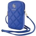 Guess Torebka GUWBZPSQSSGB niebieski|blue Zip Quilted 4G Guess Torebka GUWBZPSQSSGB niebieski|blue Zip Quilted 4G